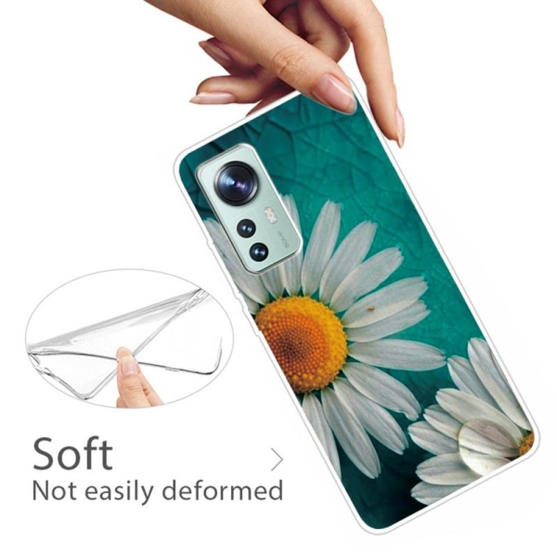 Coque Xiaomi 12 / 12X Silicone Marguerite