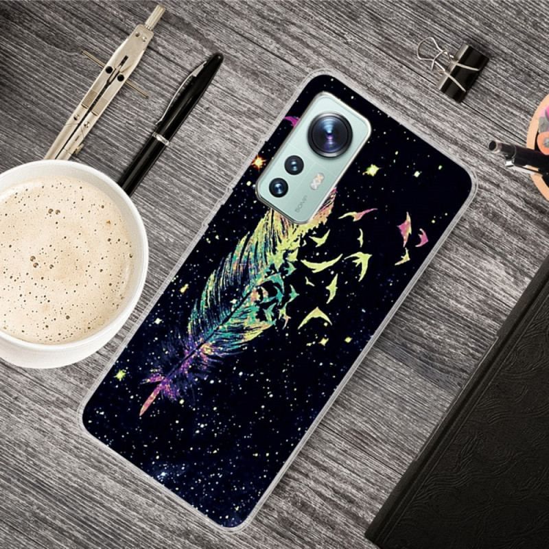 Coque Xiaomi 12 / 12X Silicone Plume