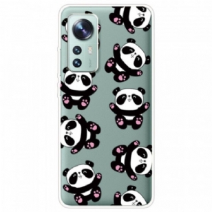 Coque Xiaomi 12 / 12X Top Pandas Fun