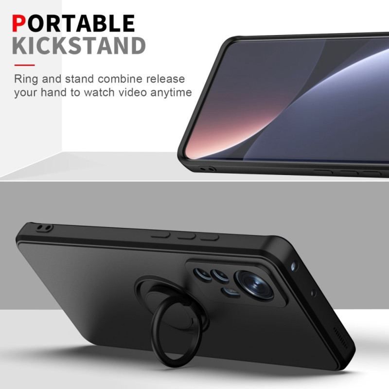 Coque Xiaomi 12 / 12X Unie Anneau-Support