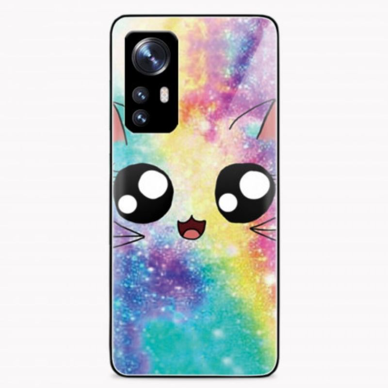 Coque Xiaomi 12 / 12X Verre Trempé Chat