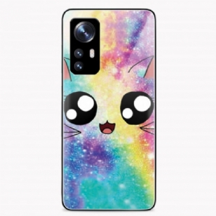 Coque Xiaomi 12 / 12X Verre Trempé Chat