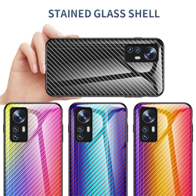 Coque Xiaomi 12 / 12X Verre Trempé Fibre Carbone