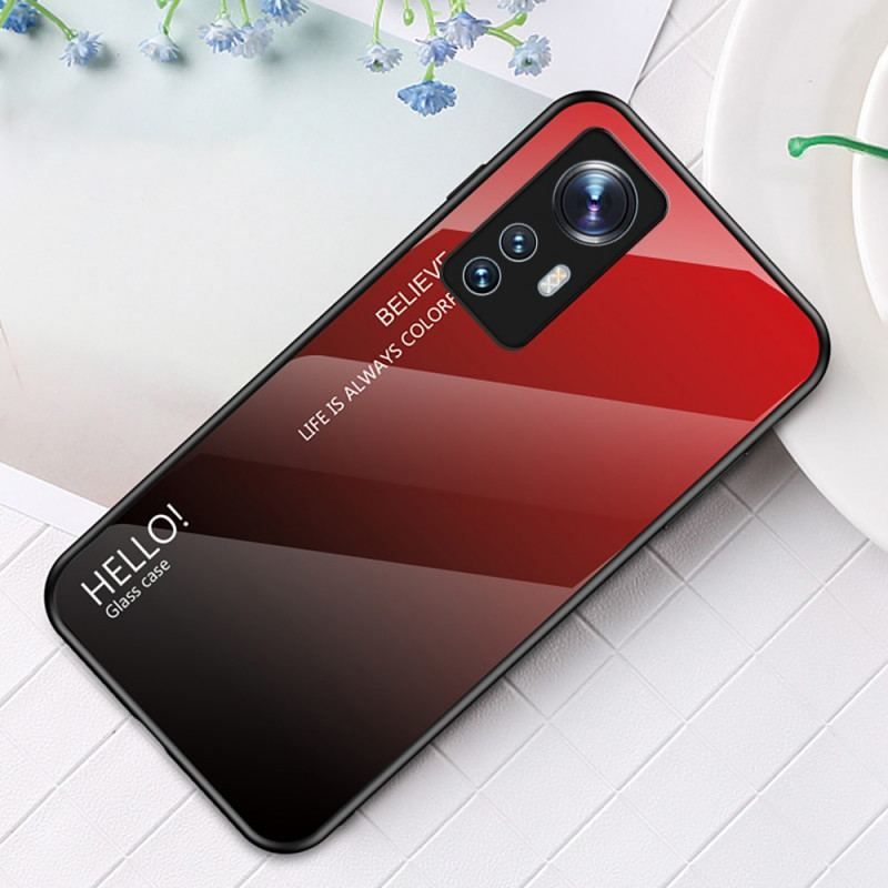 Coque Xiaomi 12 / 12X Verre Trempé Hello