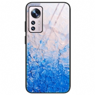 Coque Xiaomi 12 / 12X Verre Trempé Marble Colors