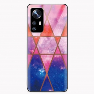 Coque Xiaomi 12 / 12X Verre Trempé Marbre