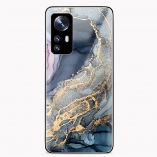 Coque Xiaomi 12 / 12X Verre Trempé Marbre Aquarelle