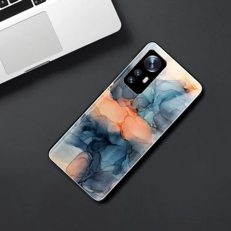 Coque Xiaomi 12 / 12X Verre Trempé Marbre Aquarelle