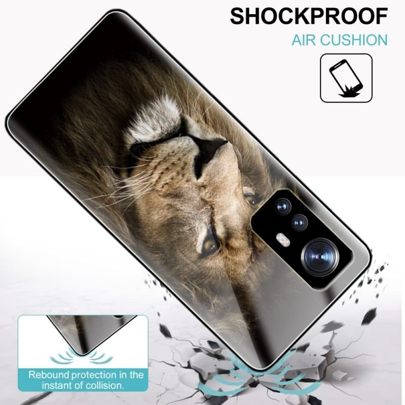 Coque Xiaomi 12 / 12X Verre Trempé Tête de Lion