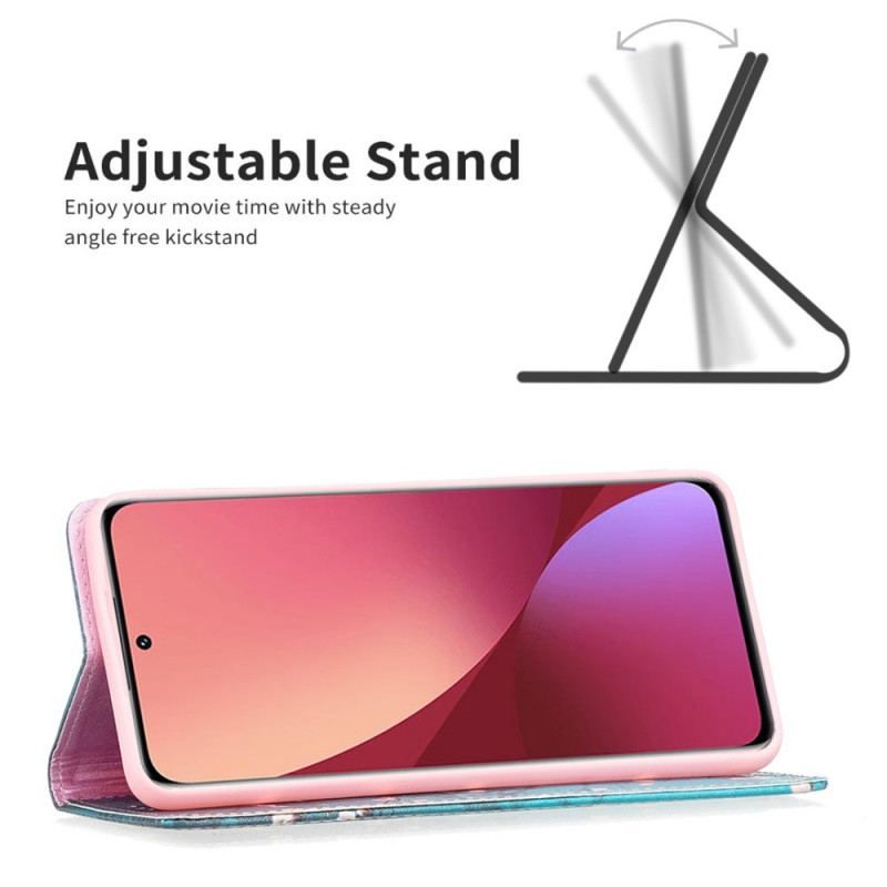 Flip Cover Xiaomi 12 / 12X Branches Fleuries