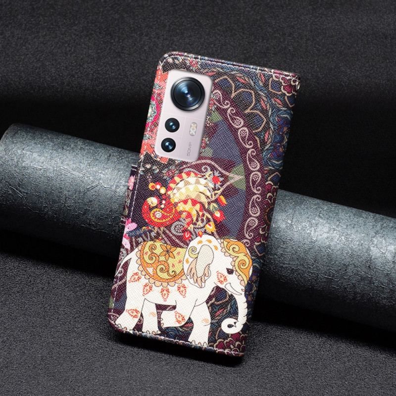 Housse Xiaomi 12 / 12X Éléphants Indiens