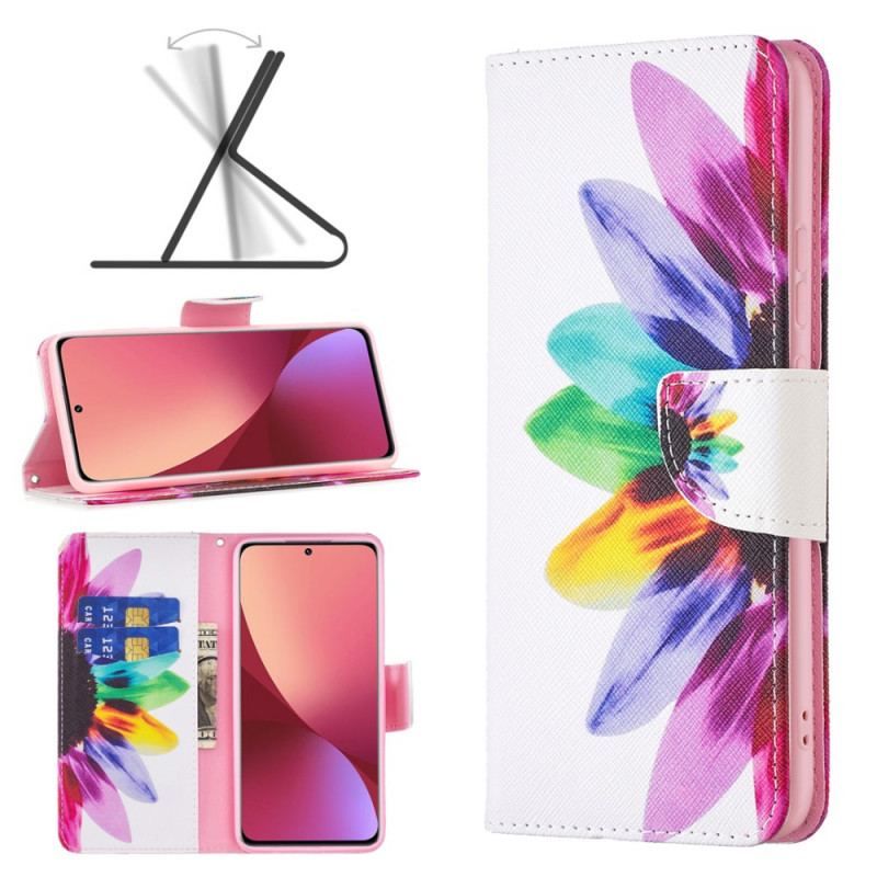 Housse Xiaomi 12 / 12X Fleur Aquarelle