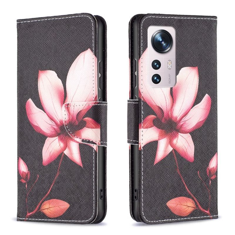 Housse Xiaomi 12 / 12X Fleur Rose