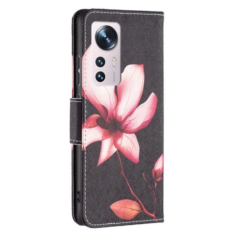 Housse Xiaomi 12 / 12X Fleur Rose