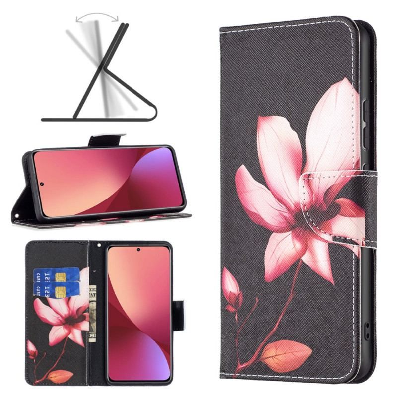 Housse Xiaomi 12 / 12X Fleur Rose