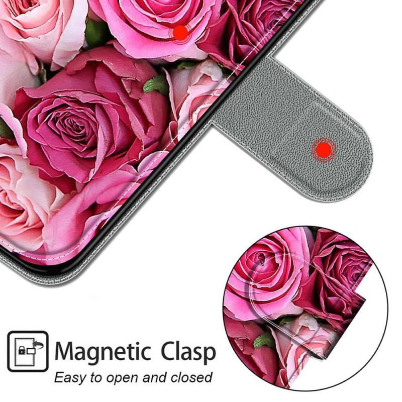 Housse Xiaomi 12 / 12X Florale à Lanière