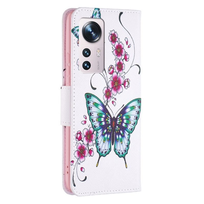 Housse Xiaomi 12 / 12X Papillons