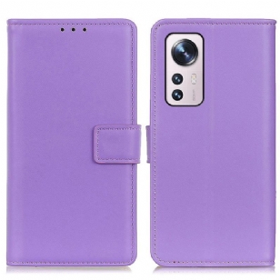 Housse Xiaomi 12 / 12X Simili Cuir Simple