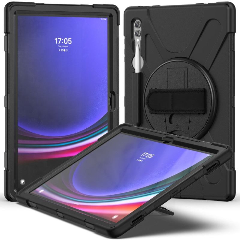 Coque Samsung Galaxy Tab S9 Ultra / S8 Ultra Triple Protection Sangle et Support