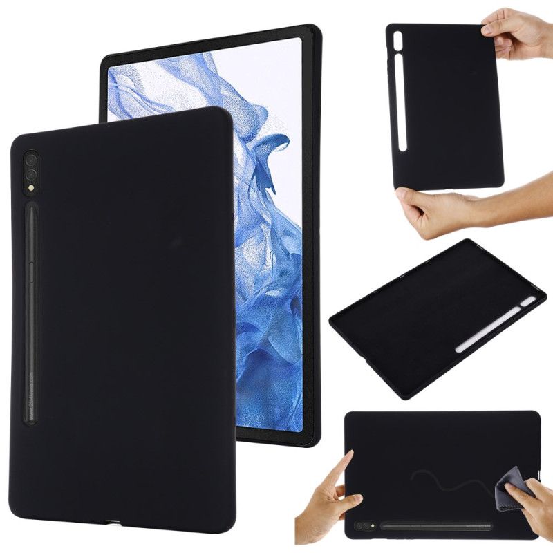 Coque Samsung Galaxy Tab S9 Ultra Silicone Liquide