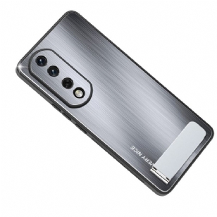 Coque Honor 90 Pro Alliage Aluminium Brossé avec Support