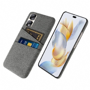 Coque Honor 90 Pro Porte-Cartes Tissu