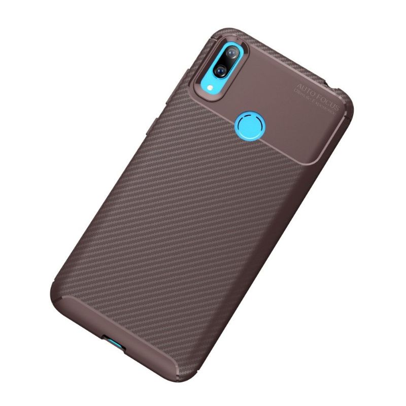 Coque marron Huawei Y7 2019 Karbon Classy