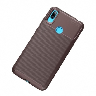 Coque marron Huawei Y7 2019 Karbon Classy