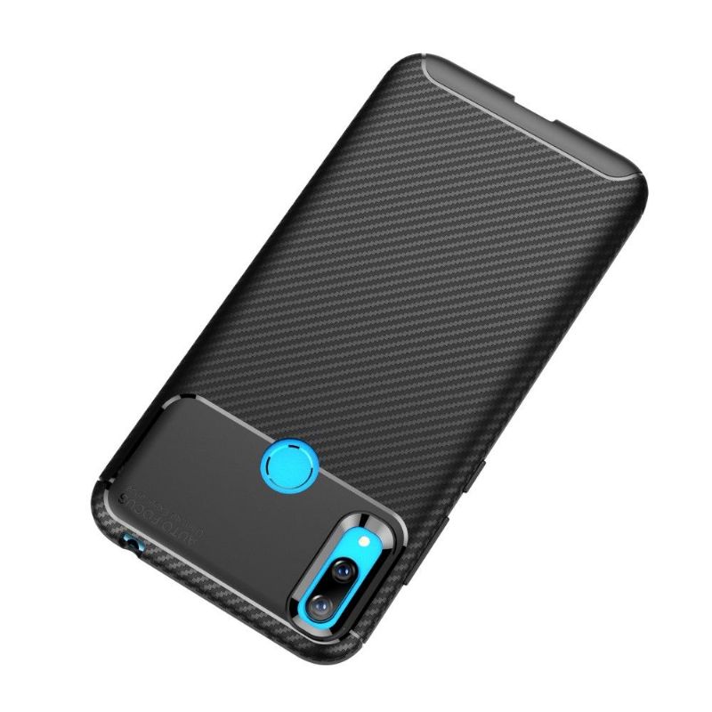 Coque noire Huawei Y7 2019 Karbon Classy