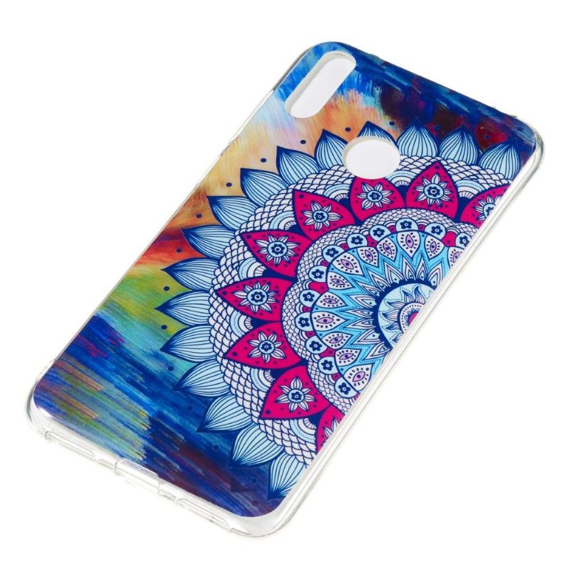 Huawei Y7 2019 - Coque luminous Mandala Fleur