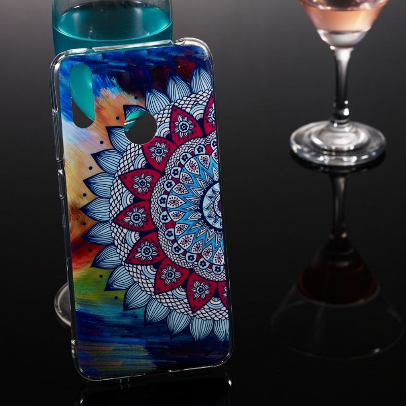 Huawei Y7 2019 - Coque luminous Mandala Fleur