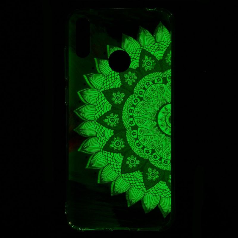 Huawei Y7 2019 - Coque luminous Mandala Fleur