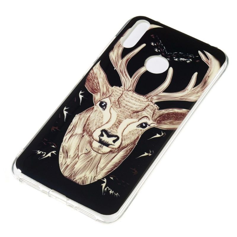 Huawei Y7 2019 - Coque luminous Wapiti