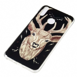 Huawei Y7 2019 - Coque luminous Wapiti