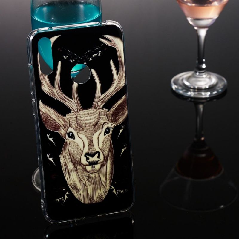 Huawei Y7 2019 - Coque luminous Wapiti