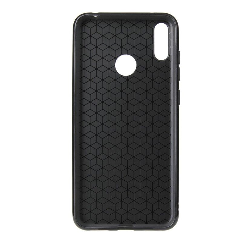 Huawei Y7 2019 - Coque revêtement fibre de carbone