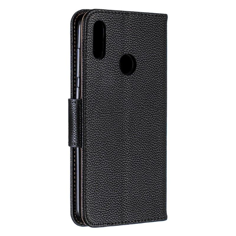 Huawei Y7 2019 - Étui folio effet cuir grainé