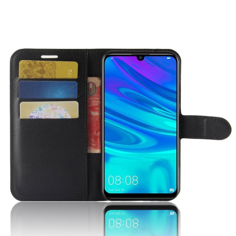 Huawei Y7 2019 - Étui style cuir porte cartes