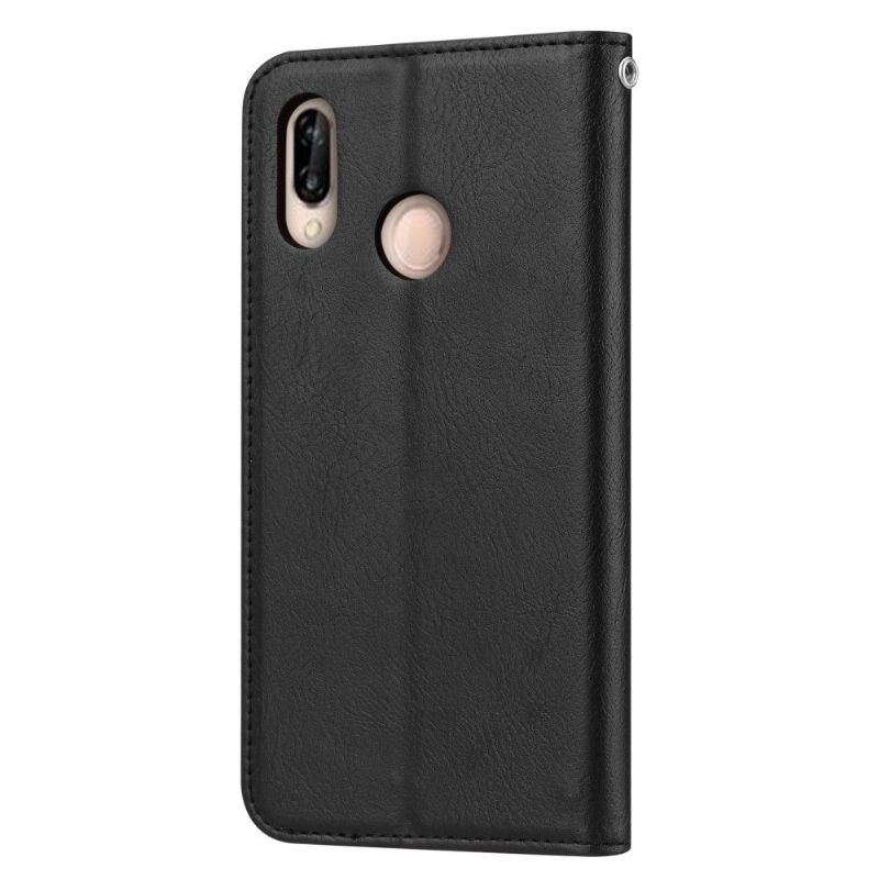 Huawei Y7 2019 - Housse cuir stand porte cartes