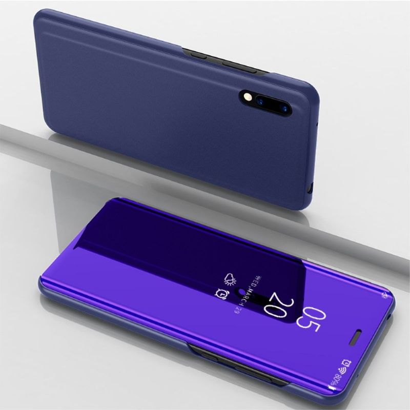 Huawei Y7 Pro 2019 - Coque avec rabat effet miroir