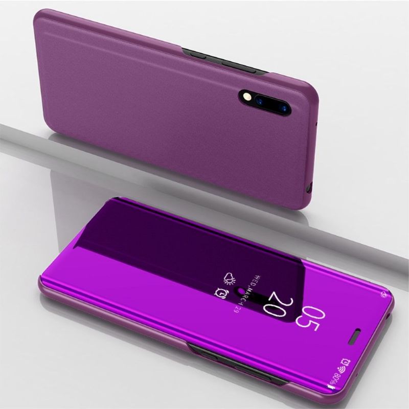 Huawei Y7 Pro 2019 - Coque avec rabat effet miroir