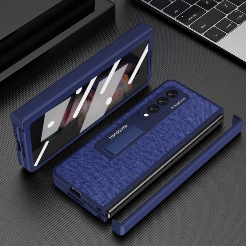 Coque Samsung Galaxy Z Fold 3 5G croisillons fonction support