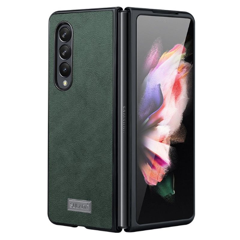 Coque Samsung Galaxy Z Fold 3 5G SULADA Effet Cuir