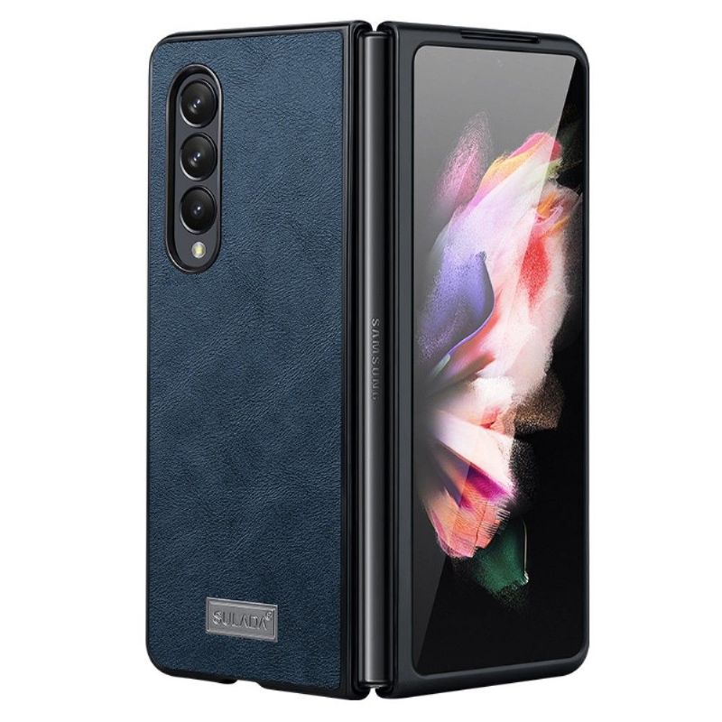 Coque Samsung Galaxy Z Fold 3 5G SULADA Effet Cuir