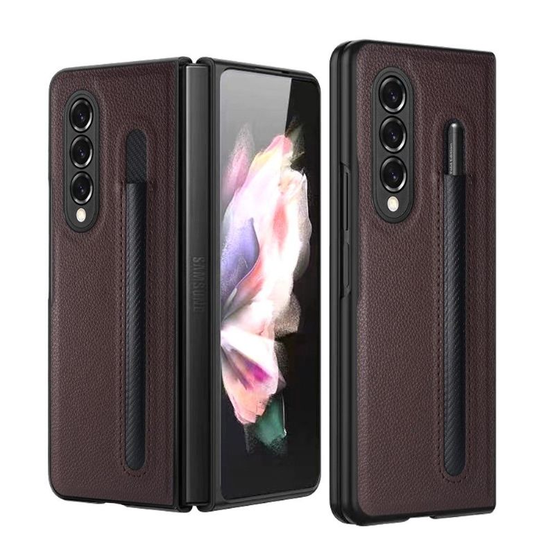 Coque Samsung Galaxy Z Fold3 5G Effet Cuir