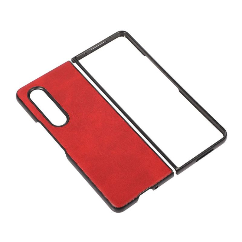 Coque Samsung Galaxy Z Fold3 5G Jazz simili cuir vintage