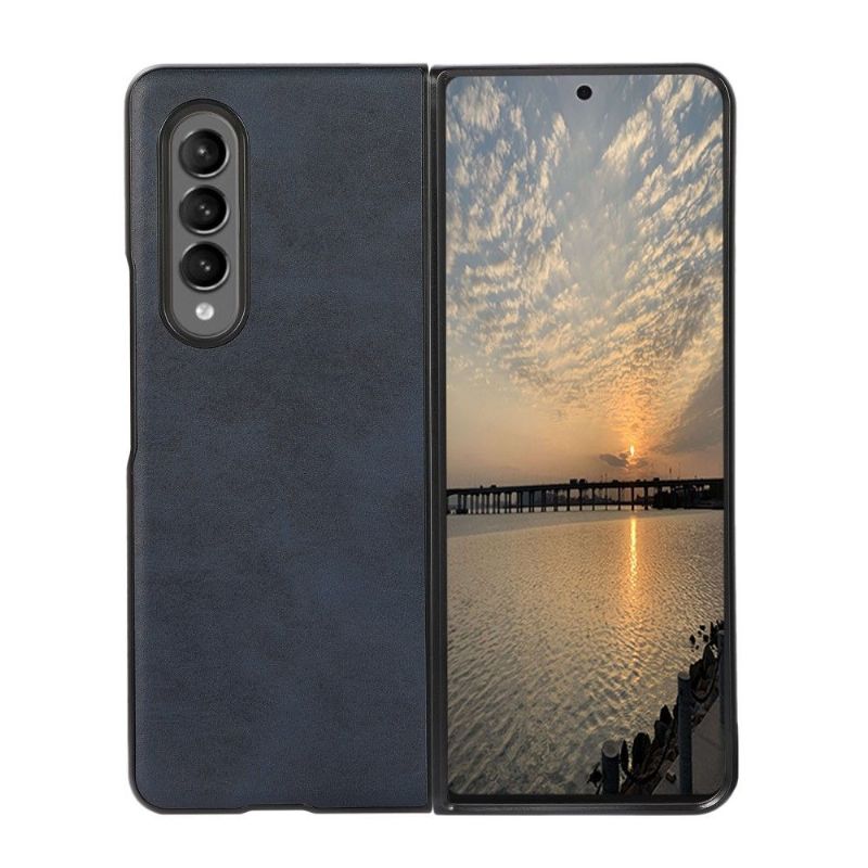 Coque Samsung Galaxy Z Fold3 5G Jazz simili cuir vintage