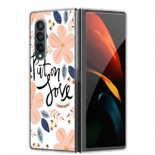 Coque Samsung Galaxy Z Fold3 5G Put on Love