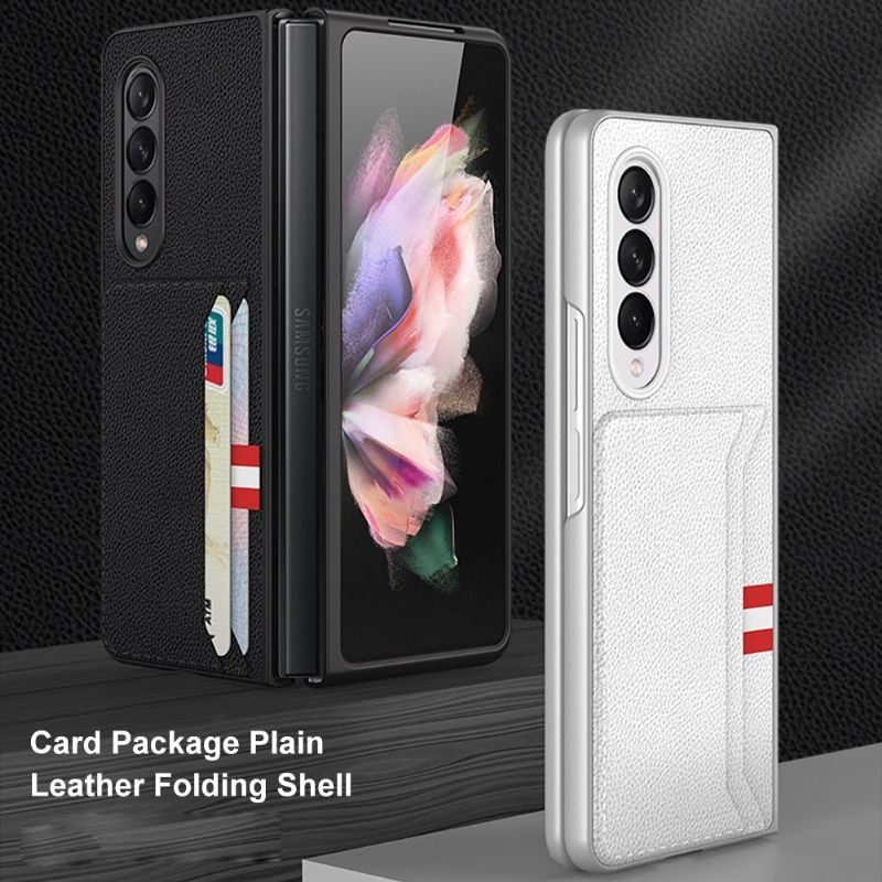 Coque Samsung Galaxy Z Fold3 5G Style Cuir Porte-Cartes