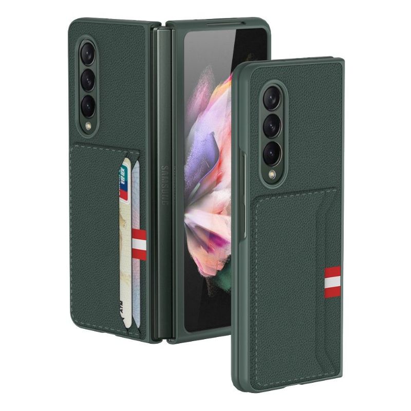 Coque Samsung Galaxy Z Fold3 5G Style Cuir Porte-Cartes